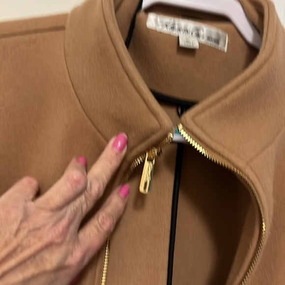 Beautiful Kenneth Cole Camel Colored Coat XL Runs large! Very Sharp looking!🌺 - Picture 5 of 6